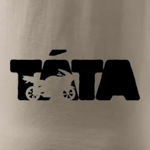 Táta nápis - motorka supersport