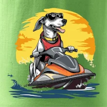 Chrt na vodním skútru