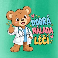 Dobrá nálada léčí - medvídek doktor s palcem nahoru