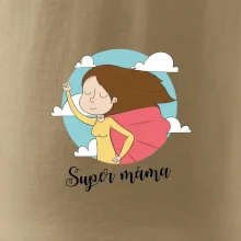 Kreslený obrázek Super máma
