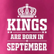 Kings are born in September