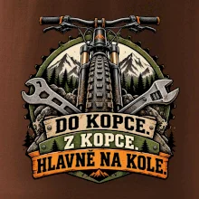 Do kopce z kopce hlavně na kole