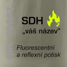 Hasiči - Váš název - FLUO + Reflexní potisk Hasiči - Váš název - FLUO + Reflexní potisk