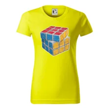 Rubikova kostka kreslená