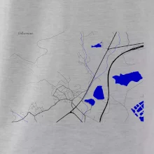 Chlumec 403 39 mapa s vodními toky