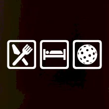 Eat sleep florbal v řadě Eat sleep florbal v řadě