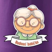 Budoucí babička kreslená