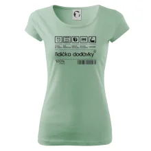 Čárový kód - řidička dodávky