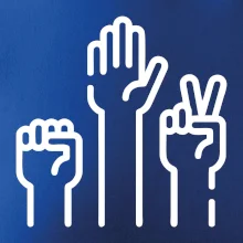 Kamen nůžky papír ikony