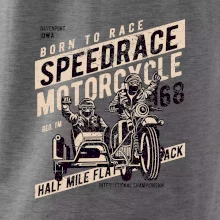 Speedrace motrcycle half mile