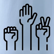 Kamen nůžky papír ikony