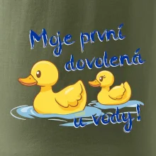 Moje první dovolená u vody - holčička