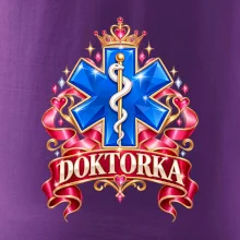 Doktorka - stuhy a kříž