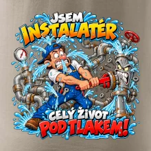 Instalatér celý život pod tlakem komiks