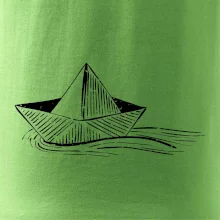 Letní romance - papírová loďka