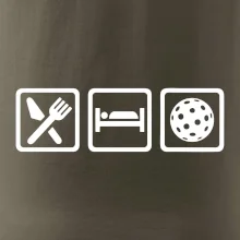 Eat sleep florbal v řadě