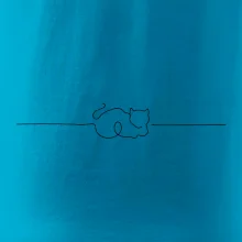 Kočka linka kreslená