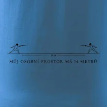 Můj osobní prostor má 14 metrů
