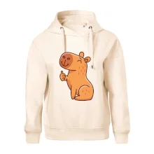 Kapybara s palcem nahoru