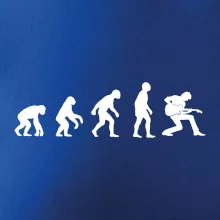 Evoluce kytarista - klečící