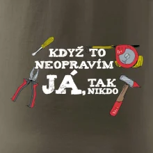 Když to neopravím já, tak nikdo barevné