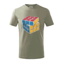 Rubikova kostka kreslená