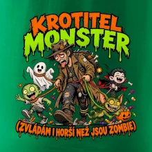 Unavený krotitel monster venčí malé příšerky