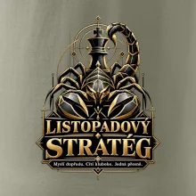 Listopadový stratég se štírem a šachovým králem