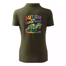 Stojící Rex Autism is my superpower