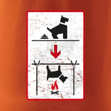 Tričko pro odpůrce sraní na chodníku