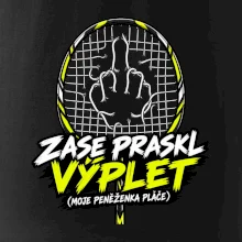 Badminton prasklý výplet