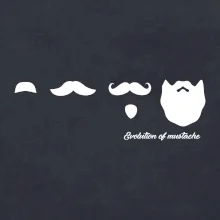 Evolution mustache