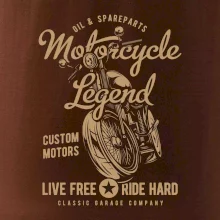 Motorcycle Legend Live free Ride hard
