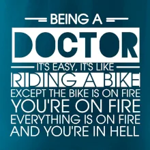 Being a doctor - bike