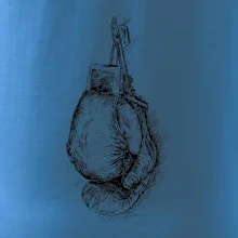 Boxerské rukavice kreslené na výšku