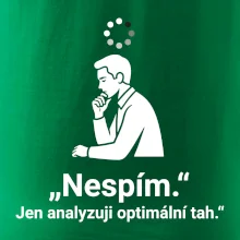 Nespím. Jen analyzuji optimální tah.