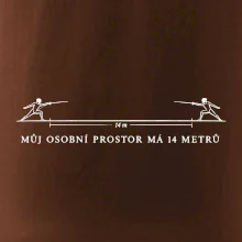 Můj osobní prostor má 14 metrů