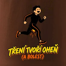 Běžecké tření tvoří oheň