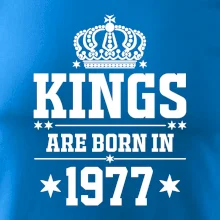 Kings are born in 1977