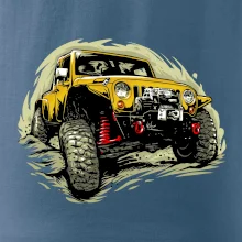 Žlutý offroad s navijákem