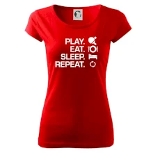 Stolní tenis - eat sleep