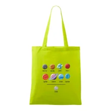 Planety vedle sebe plus pluto