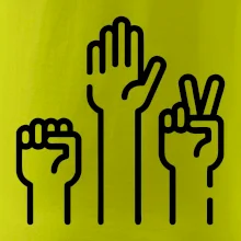 Kamen nůžky papír ikony