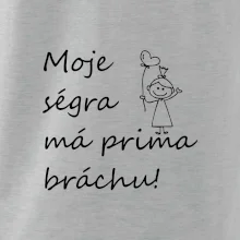 Moje ségra má prima bráchu!