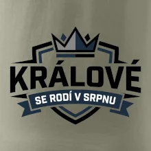 Erb a koruna - králové se rodí v srpnu