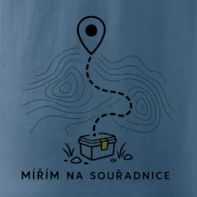 Mířím na souřadnice minimalistická trasa