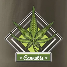 Cannabis list kosočtverec