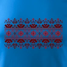 Ukrajinský vzor - červený