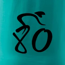 Cyklista slaví osmdesátiny (80)