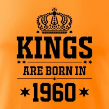 Kings are born in 1960